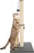 Tonneau griffoir Poteau griffoir pour Chat - Beige, Gris