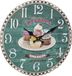 TFA Dostmann Sweet Cup Cakes Vintage Wandklok Hout Multi colour 33.6 cm