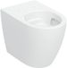 Geberit ICon wc sur pied - chasse d'eau profonde - back-to-wall turboflush keratect - blanc