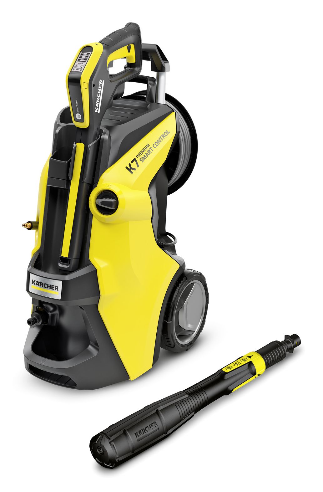 Kärcher K 7 Premium Smart Control Flex Hogedrukreiniger - 180 bar - 600 l/u - 10m slang - App bediening