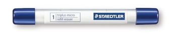 STAEDTLER Gum, vervangende gum, triplus drukpotloden 774, buisjes met 3 reserve gum, 77 R56