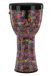 GEWA Liberty Djembé Nestable - Diameter: 12" (30,5 cm) - Hoogte: 23,5" (59 cm) - Patroon: Crazy Neon