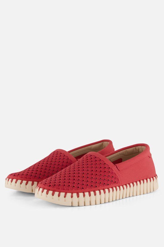 Ilse Jacobsen Tulip Espadrille TULIP3483 Baked Apple Pearled Ivory