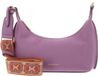 Coccinelle Suri Mini Bag Grained leather Jellyfish paars