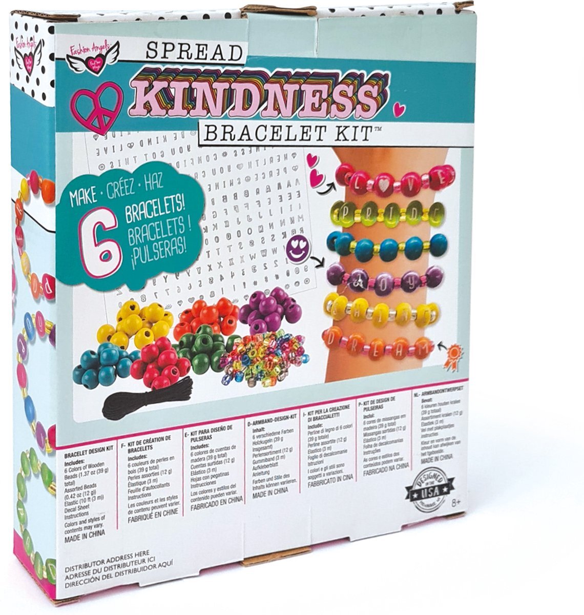 crayola Fashion Angels - Set Spread Kindness Creëer je eigen Armbanden