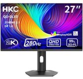 HKC GS27QTS gaming monitor, 27 inch, QHD, 280Hz, OLED-paneel, 0,03 ms