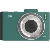 Aiorber Nieuwe camera voor kinderen, 4K HD digitale camera, retro CCD-camera, voor studenten, kinderen, groen