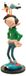 Figurine Gaston avec mouette, résine, 24 cm, objet de collection