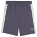 PUMA T7 short relaxé pour homme, 18 cm L, Inky Depths Créme De Mint Gray Green