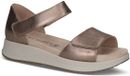 Caprice Dames Sandaal 9-28782-46 341 G-breedte Maat: 37 EU Bruin Leer Platte Sandaal