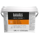 Liquitex 5345 Professional Glansvernis voor acrylverf, archiefkwaliteit, vergeelt niet, droogt helder op - fles van 1,89 liter