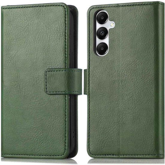 imoshion Hoesje - Geschikt voor Samsung Galaxy A56 (5G) - Luxe Bookcase - Groen