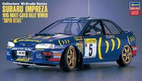 Hasegawa 51151 Subaru Impreza 1995 Monte Carlo Rally Super Detail Kit Plastic Modelbouw 1:24