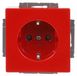 Busch-Jaeger SCHUKO® stopcontactinzet Safety+ rouge