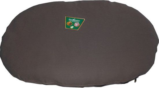 Gebr de boon MERKLOOS Ligkussen met rits antraciet 70 cm