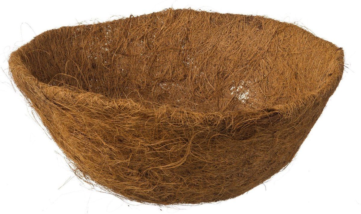 Nature Voorgevormde inlegvel kokos voor hanging basket 25 cm - kokosinleggers