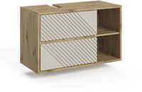 Vicco Wastafelonderkast Viola, Artisanaal eiken/Kasjmier, 100 x 60 cm