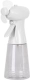 Urban Living Draagbare ventilator - waterverstuiver - wit - 350 ml