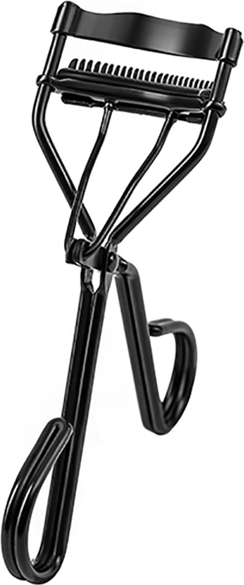 INTER-ESQUE INTER-ESQUE® Wimperkruller - Eyelash Curler + 3x Gratis Extra Siliconen Pad & 3x Extra Kam - Zwart