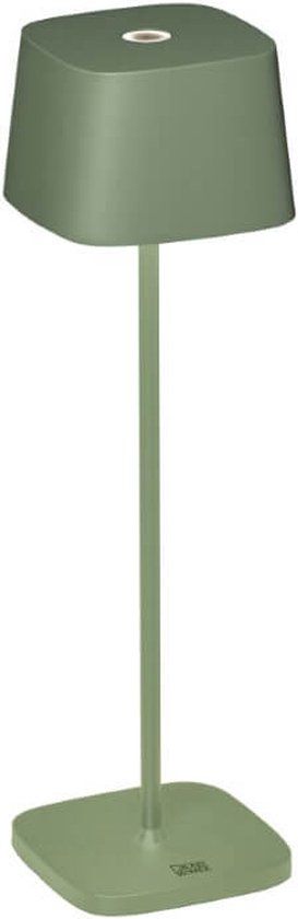 Konstsmide Capri - Draadloze Tafellamp - Groen - Met Dimfunctie - Accu - IP54