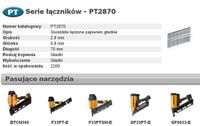 Bostitch PT2870 - Stripnagels - 2.8 x 70 mm - 34 Graden - Papiergebonden - 2200 Stuks