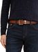 Tom Tailor TTTOM leren riem met vierkante gesp - Maat 110 - light brown uni