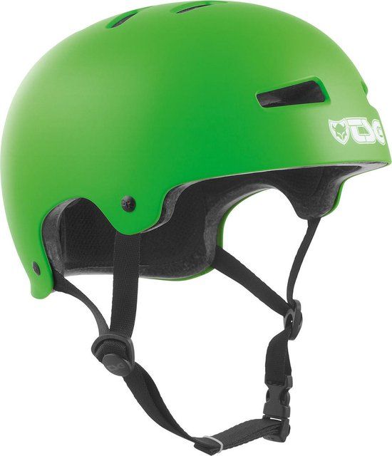 TSG Evolution Helm - Satin Lime Green - L - Fietsen - Volwassenen