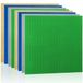 Merkloos Set van 8 Bouwplaten voor Kinderen 25 x 25 cm
