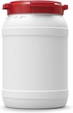 Neolab Curtec Voerton waterkluis 20 liter wit/rood