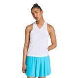 adidas dames Club Tennis Climacool V-Neck Tank Shirt, white/white, S