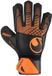 Uhlsport Fangmaschine Soft Resist+ Flex Frame Keepershandschoenen Oranje,Zwart 10.5