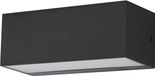 OSRAM ENDURA STYLE IDRI WALL buitenlamp, 12,5 W, 700 lm, wandlamp, donkergrijs, IP65-beschermingsklasse, kleurtemperatuur 3.000 K, warmwitte lichtkleur