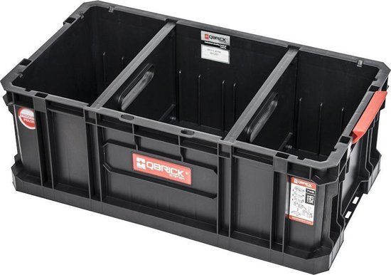 Qbrick System TWO Box 200 Flex Gereedschapskist - Zwart