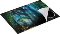 Chefcare Inductie Beschermer Dichtbegroeide Jungle met Zonnestralen - 75x55 cm