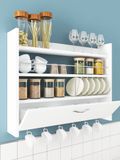 Woody Fashion Asir - Keuken Plank - Wit - 85 x 15 x 65 cm