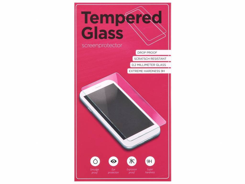 - Gehard glas screenprotector OnePlus 6