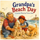 Grandpa's Beach Day: A Summer Rhyming Picture Book