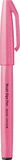 Pentel SES15C-FPX Brush Sign Pen neon-roze, vezelpen, penseelachtige punt, 10 stuks