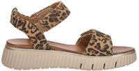 Tamaris Comfort Platte Sandalen Beige Dames Maat 39
