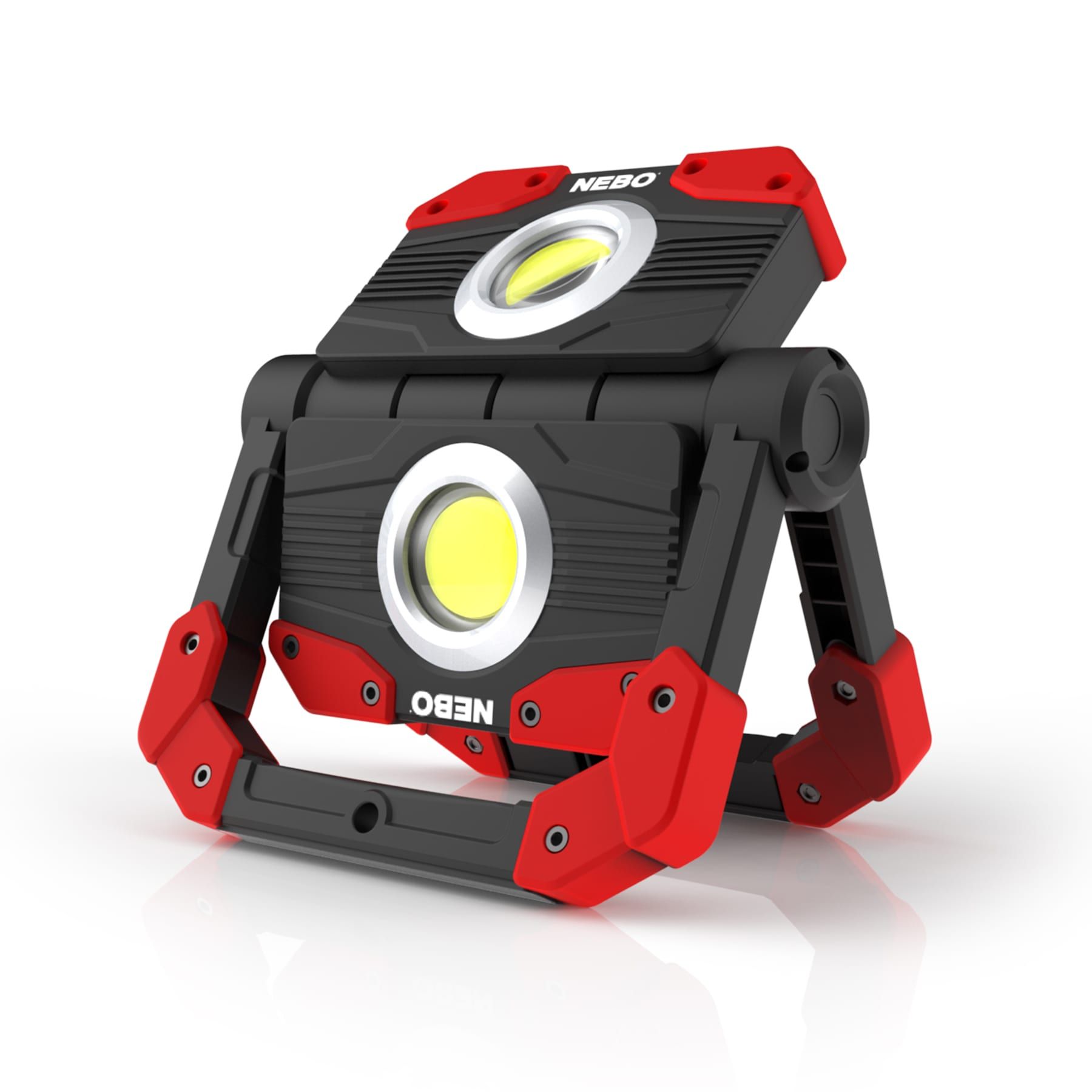 Nebo OMNI 2K Zaklantaarn - Zwart/Rood - 2000 Lumen