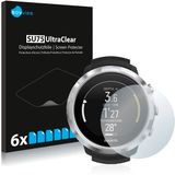 Savvies - Screenprotector voor Suunto D6 Support - Folie Beschermfolie transparant 6 Stuks