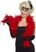 Merkloos Carnaval Verkleed veren boa - 2x stuks - rood - 150 cm