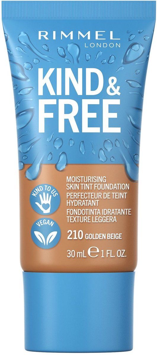 Rimmel London Kind & Free Foundation - 210 Golden Beige