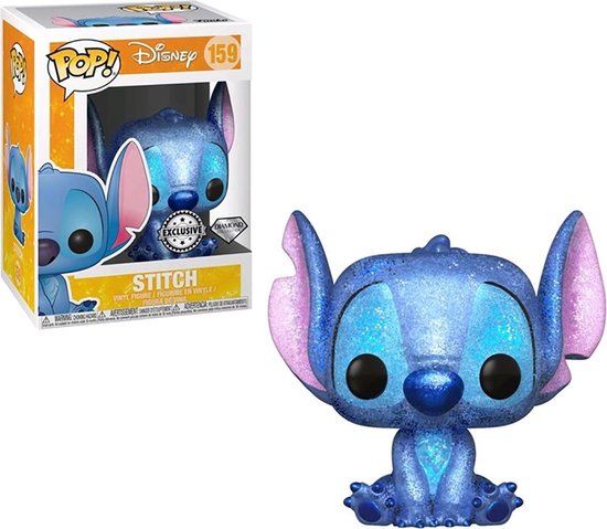 Funko Pop! Disney Lilo & Stitch - Stitch Seated #159 Diamond Glitter Exclusive