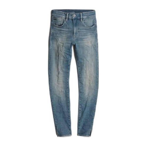 G-Star RAW Lhana High Waist Skinny Jeans - Medium Blue Denim