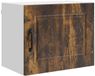 vidaXL Wandkast PORTO Rook Eiken 50 x 31 x 40 cm Bewerkt hout