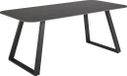 Giga Living Eettafel Delilah Keramiek Zwart 180cm