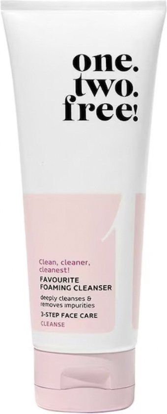 one.two.free! Favourite Foaming Cleanser Gezichtsreinigingsschuim Unisex 100ml