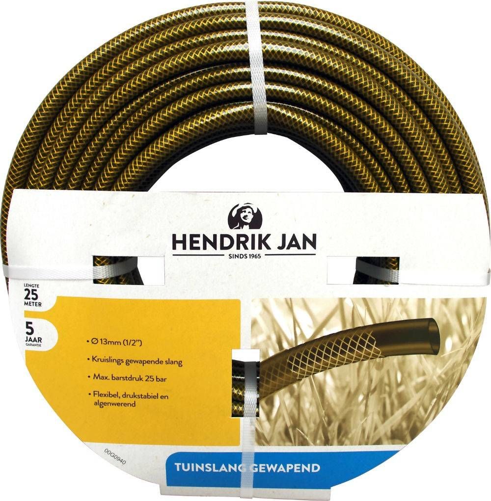 Hendrik Jan tuinslang gewapend 1/2 (13mm) - 25 meter