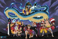 ABYSTYLE Your Decoration B.V. Poster One Piece - the Crew vs, Kaido 91,5x61cm
